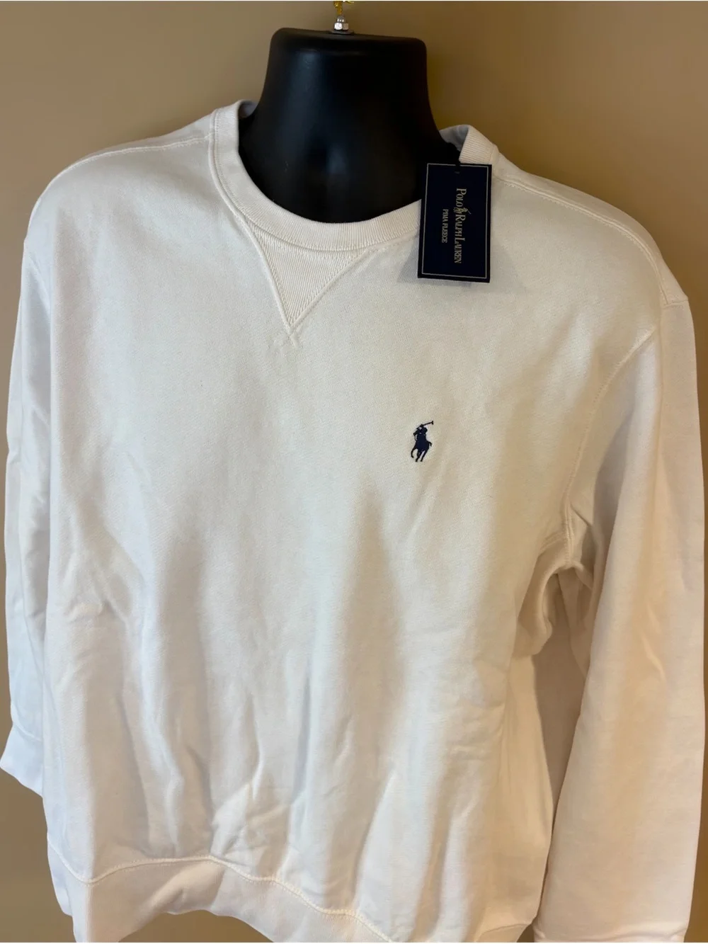 Polo Ralph Lauren Pima Cotton Fleece XL Sweatshirt